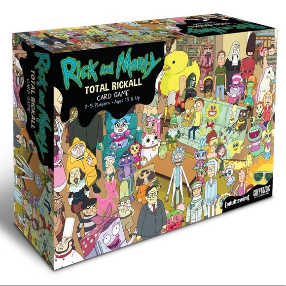 3/$40 Rick and Morty- Total Rickall Card Game - Picture 1 of 5